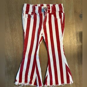 Tullabee Noelle Striped Flares